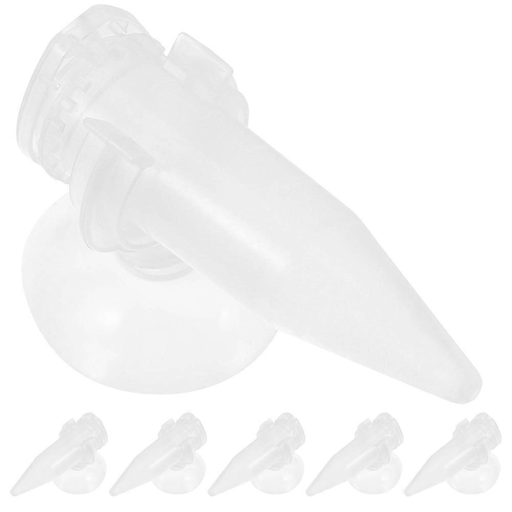 水族館給餌装置プラスチックエビ給餌カップ水族館の魚とエビの卵、自動給餌6個付き