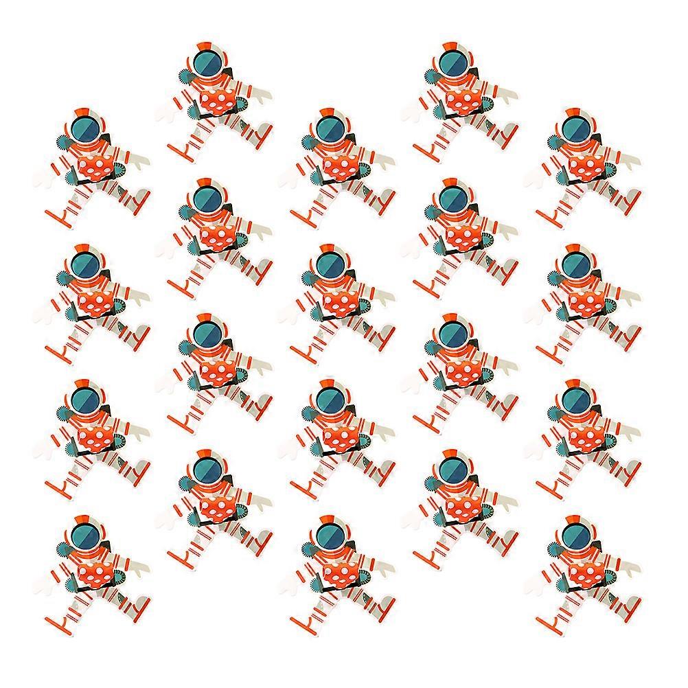 Lot de 20 sifflets en papier astronaute – Accessoires de fête sur le thème de l'espace : son clair, parfaits pour les anniversaires, les fêtes et autres événements – Couleurs aléatoires