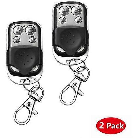 2pcs UniverseCatherine wireless remote control for copying, clone remote key for garage door, 433mhz, key fob key