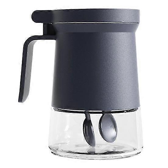1 Set Seasoning Jar Good Sealing Effect Storage Reusable Useful All-Purpose Spice Condiment Container with Spoons for Household