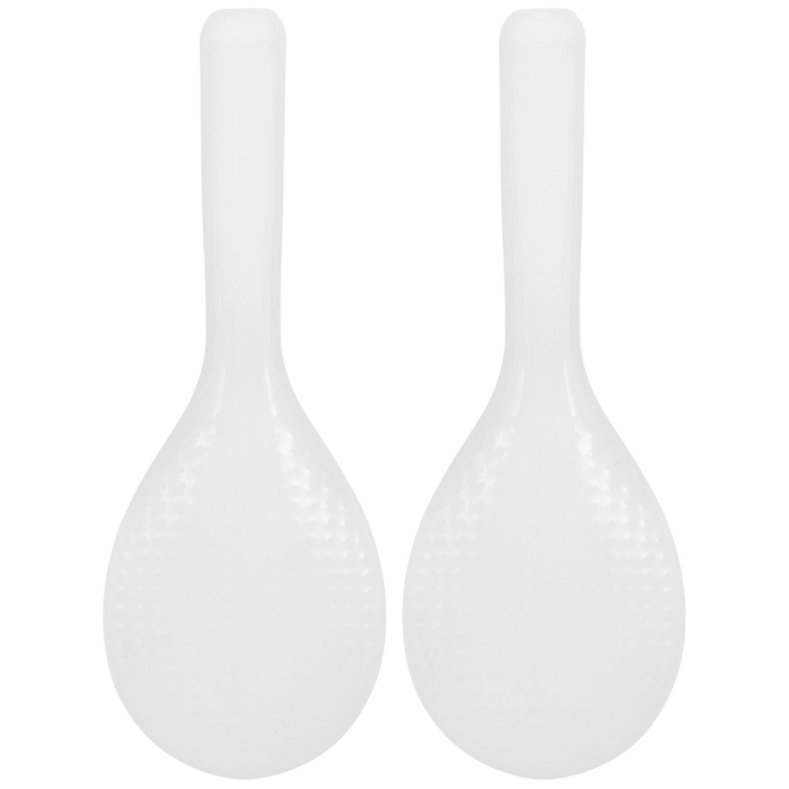 2Pcs cuillère à riz réutilisable cuillère à riz antiadhésive cuiseur à riz pratique cuiseur à riz cuiseur à riz cuillère à riz à usage quotidien cuillère à riz réutilisable pour K