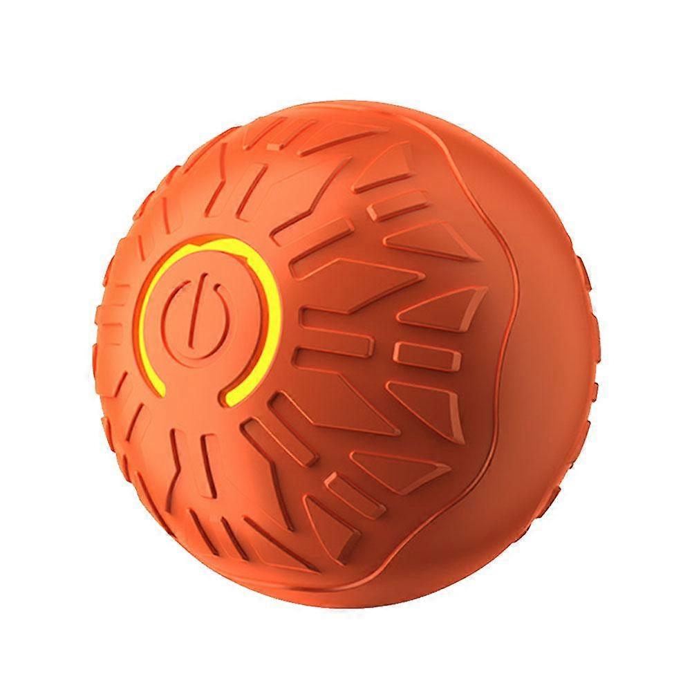 Smart Dog Toy Ball Interactive Automatic Moving LED Light BPA Free Safe Chew Proof for Bored Puppies Cats Long Battery Life