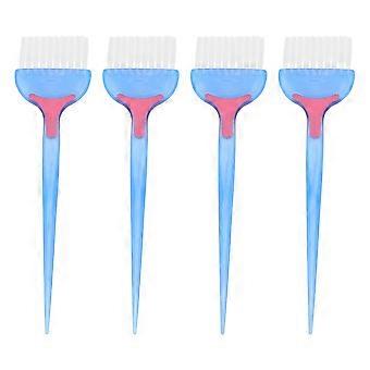 Brosse applicatrice de couleur, peigne en ABS pour mèches et soins capillaires (lot de 4)