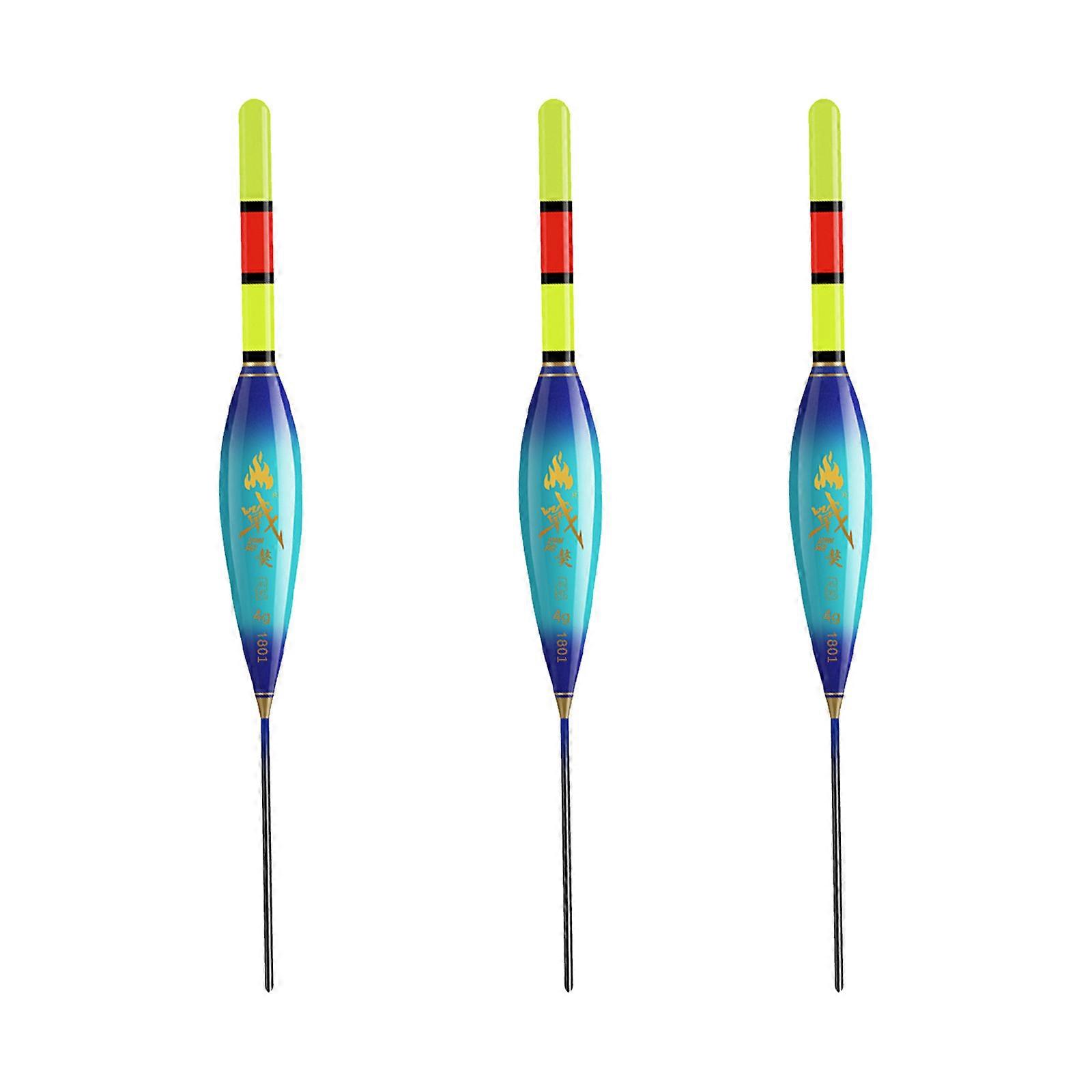 3Pcs Intelligent Float Top Electronic Float Buoys High Sensitivity Electronic Fishing Float Night Light Electronic Float