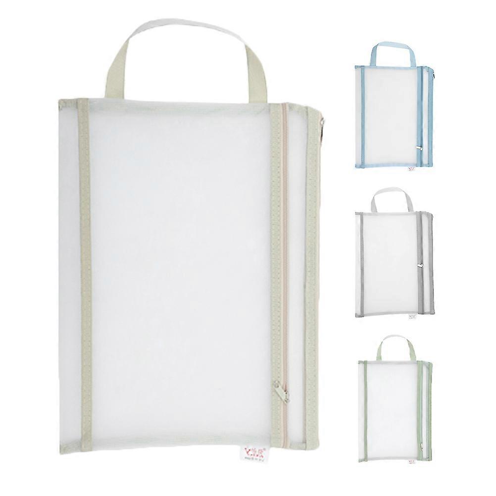 Mesh Zip Bags Pen Bag Document Organization Sleek Design Adults