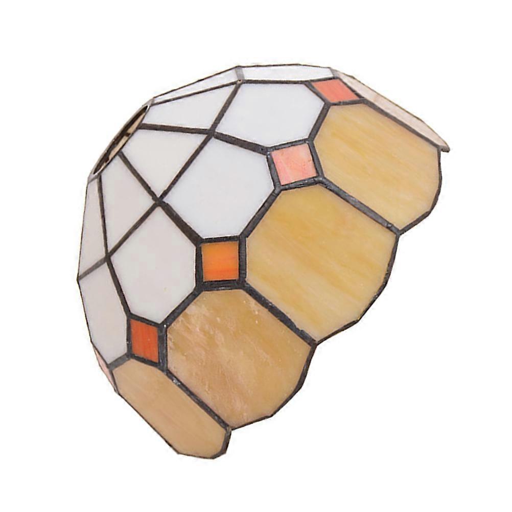 Decorative Lampshade Square Shape European Style For Living Room 20X20X13CM Diffuse Lighting 1Pack