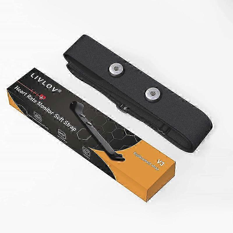 Replacement Strap for Heart Rate Monitors, Compatible with Certain Brands, Adjustable Soft Heart Rate Belt for Heart Rate Sensors