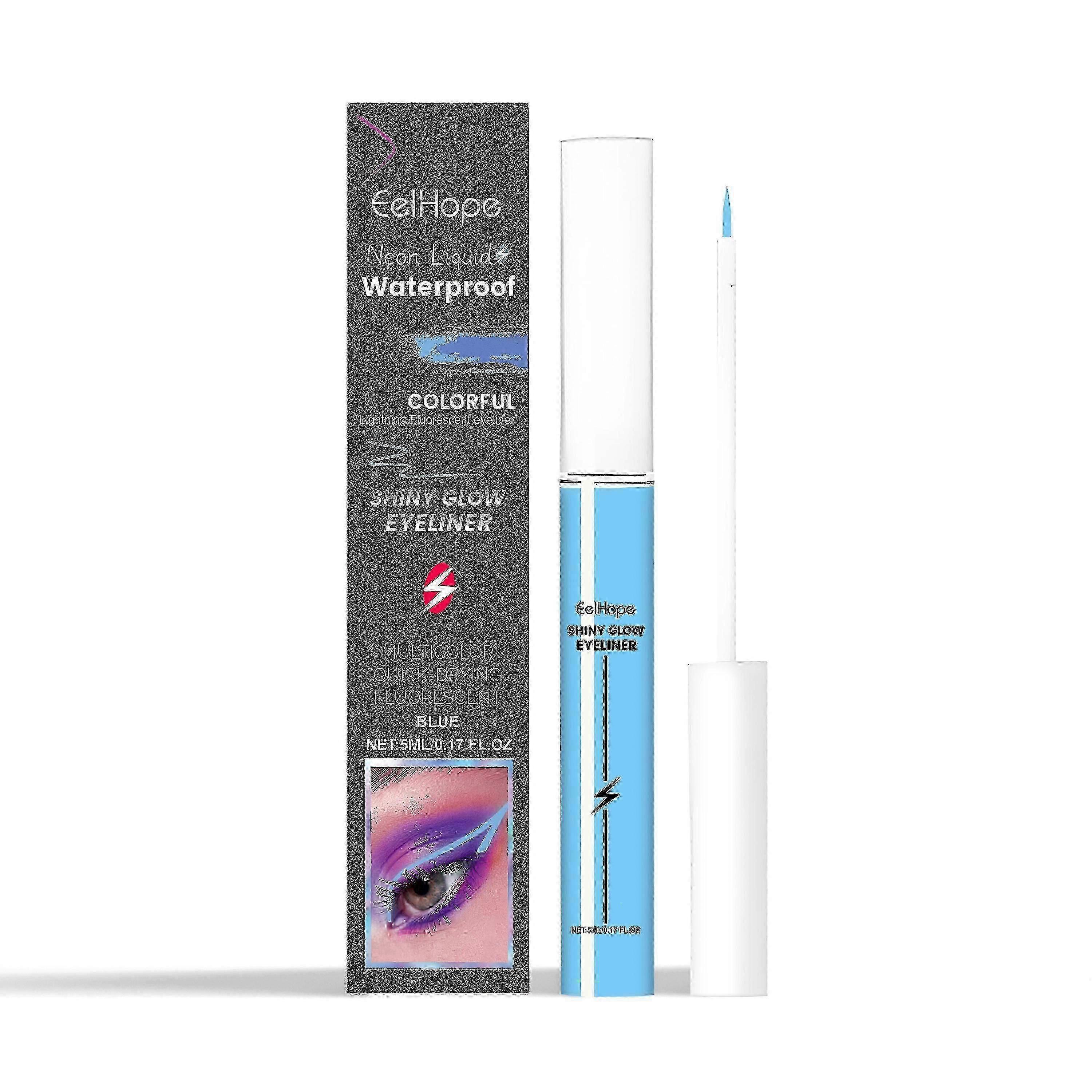Fluorescent Liquid Eyeliner Color Charm Eyeliner Eyes Long Lasting Smooth Moisturizing Non-Fading Eyeliner