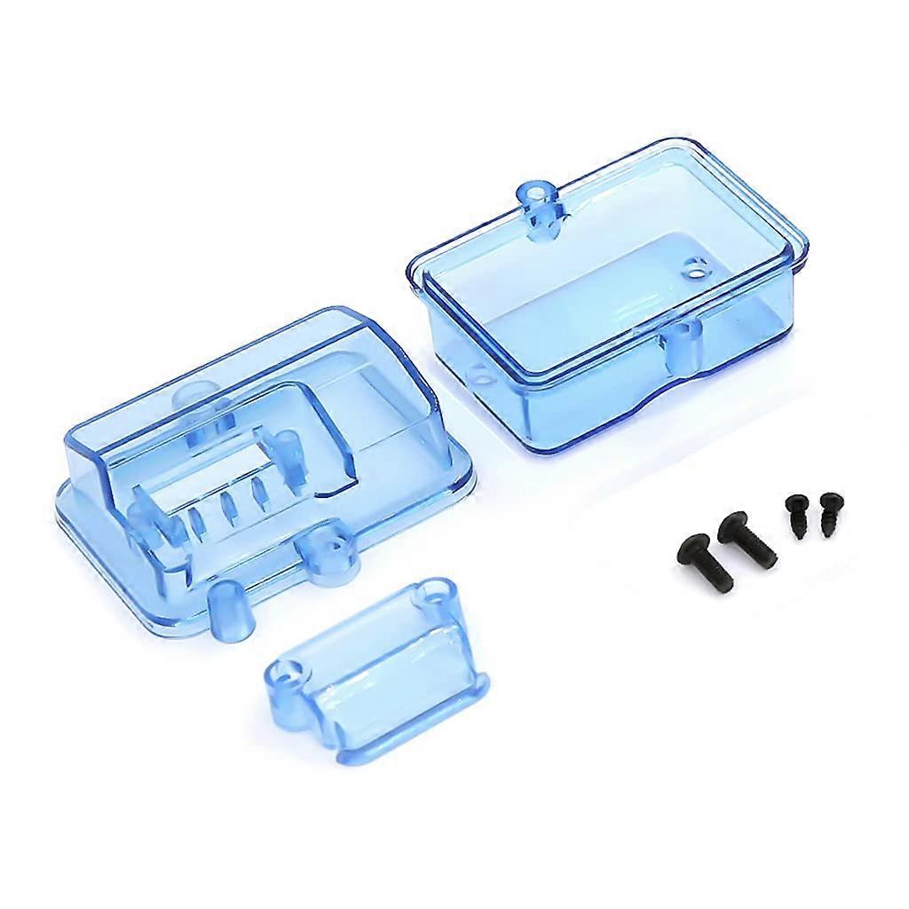 Transparent waterproof receiver box protective case for boat