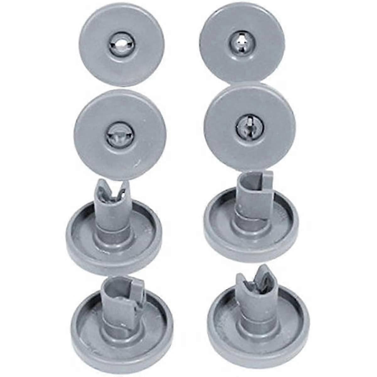 8X גלגלי סל תחתון למדיח כלים אוניברסלי תואמים למותגים שונים