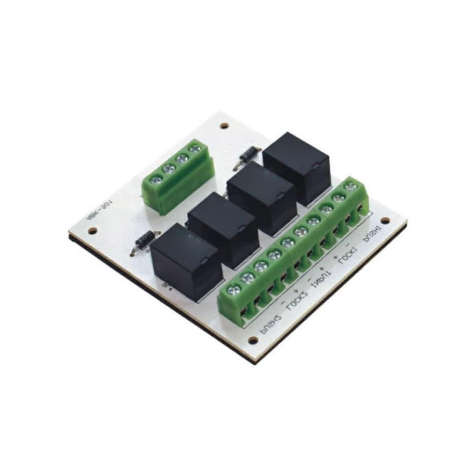 Double Door Locking Mechanism With Plastic Relay Housing For Effective Access Management Compatible With Dual Doors