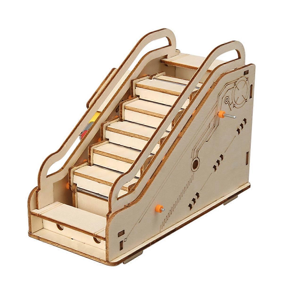DIY Science Project Model Mini Escalator Model Stem Project for Boy Girl