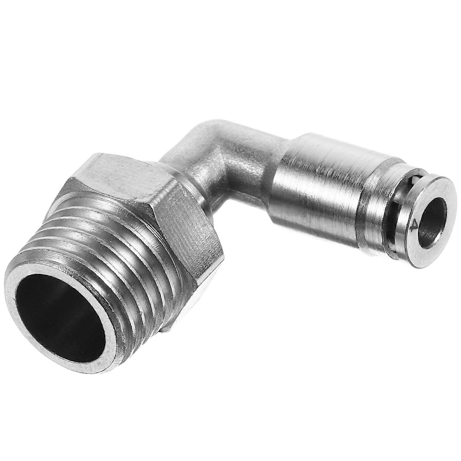 Push In Connector NPT Fittings Push to Connect Tool Pneumatic Parts NPT Thread Air Fitting Nickel Plated Copper