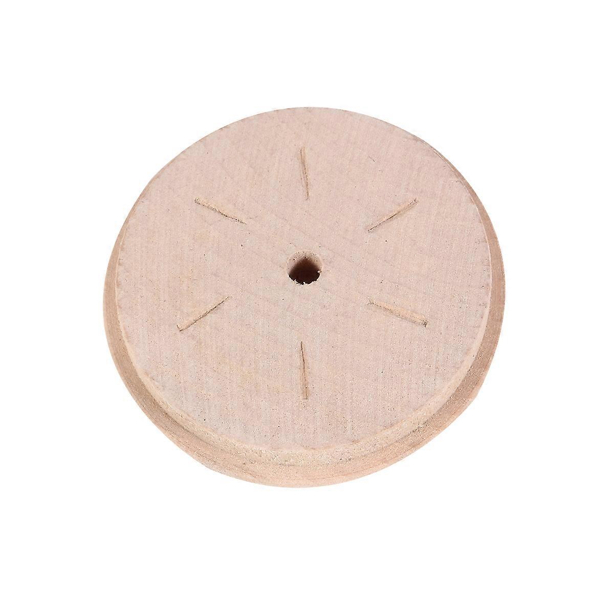 Screw Hole Plugs Wooden Button Plugs Furniture Parts Dome Shape Simple Design 55x50mm 20Pcs