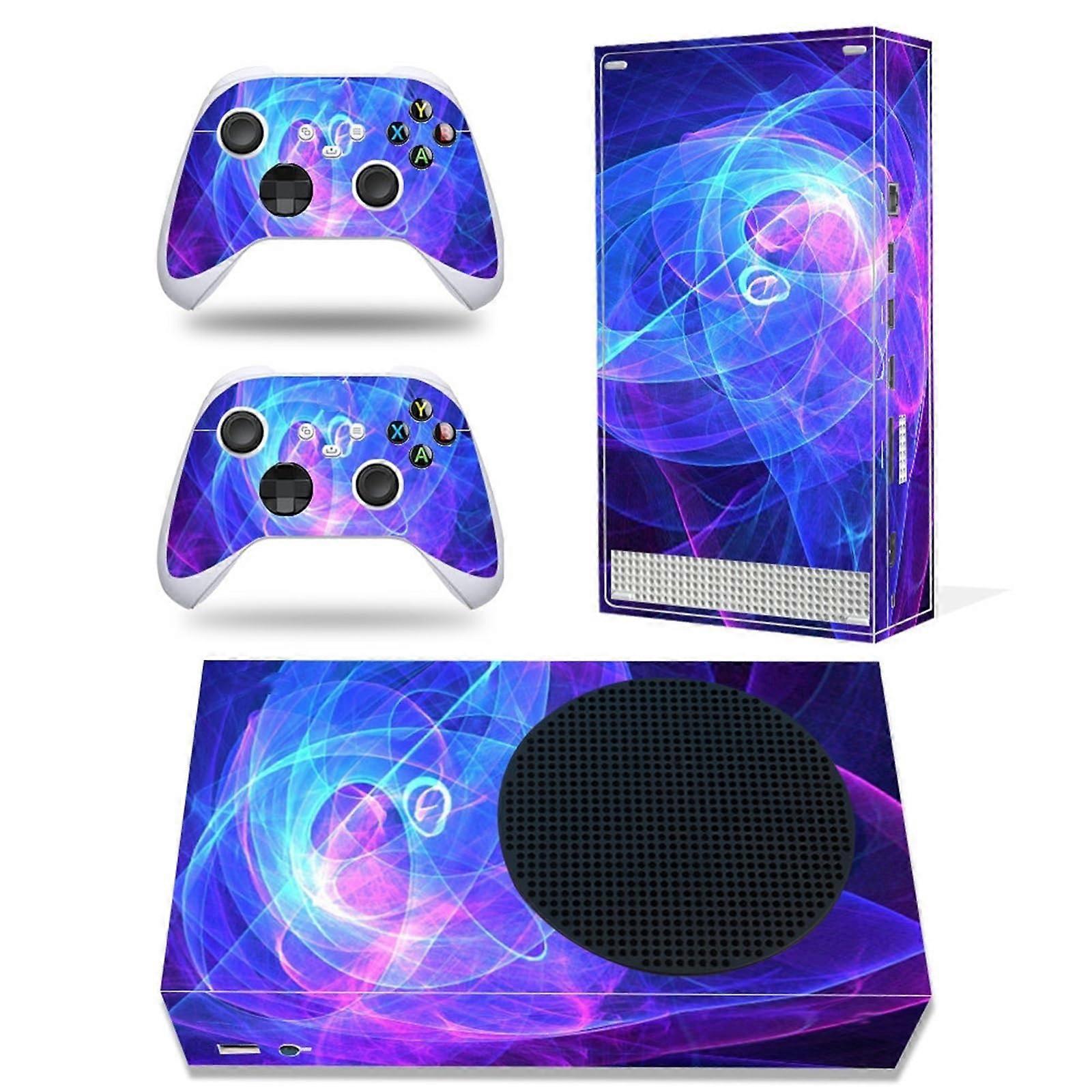 Vinyl Sticker Cover for Xbox Series S Console Cases Sticker with Two Wireless Controller Stickers 48255 Decal