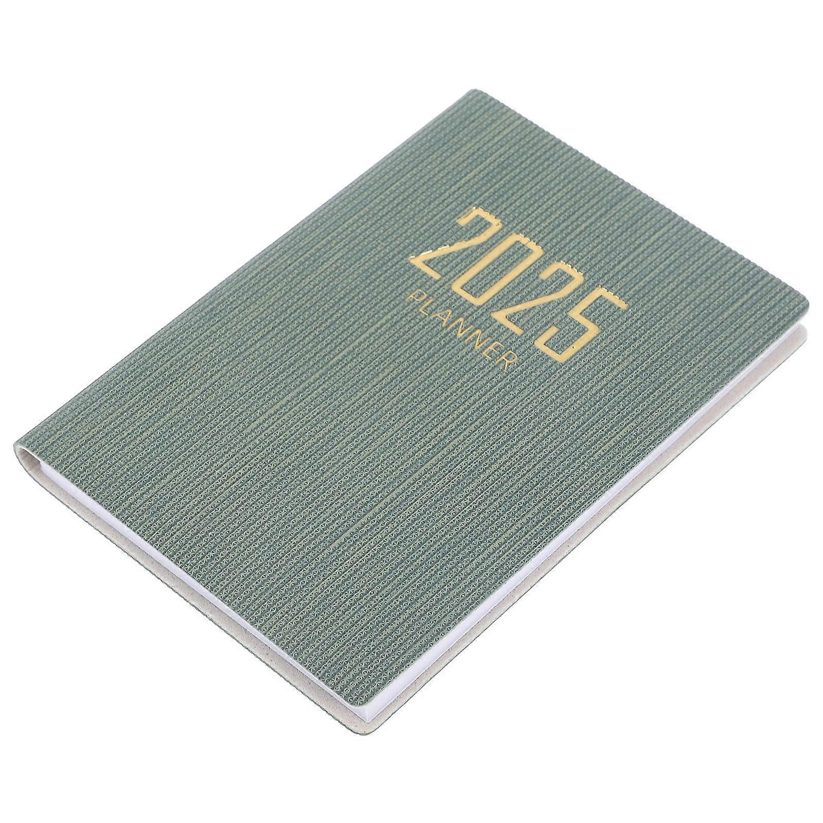 Monthly View Planner Notepad Green Color Portable Academic Planner For Organized Individuals 1Pack