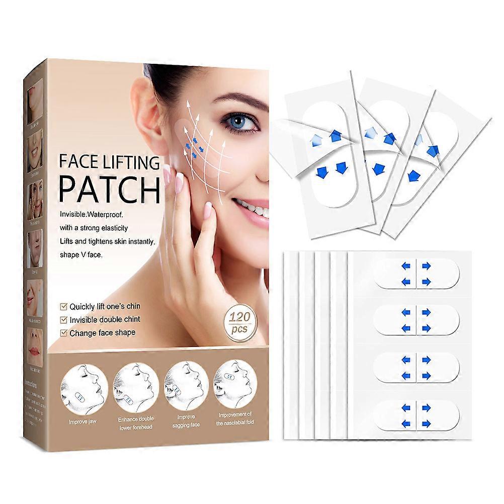 Lift Invisible Ultra thin Waterproof High Elasticity V Shape Face Tape Makeup Tool to Hide Facial Wrinkles Lifting Saggy Skin