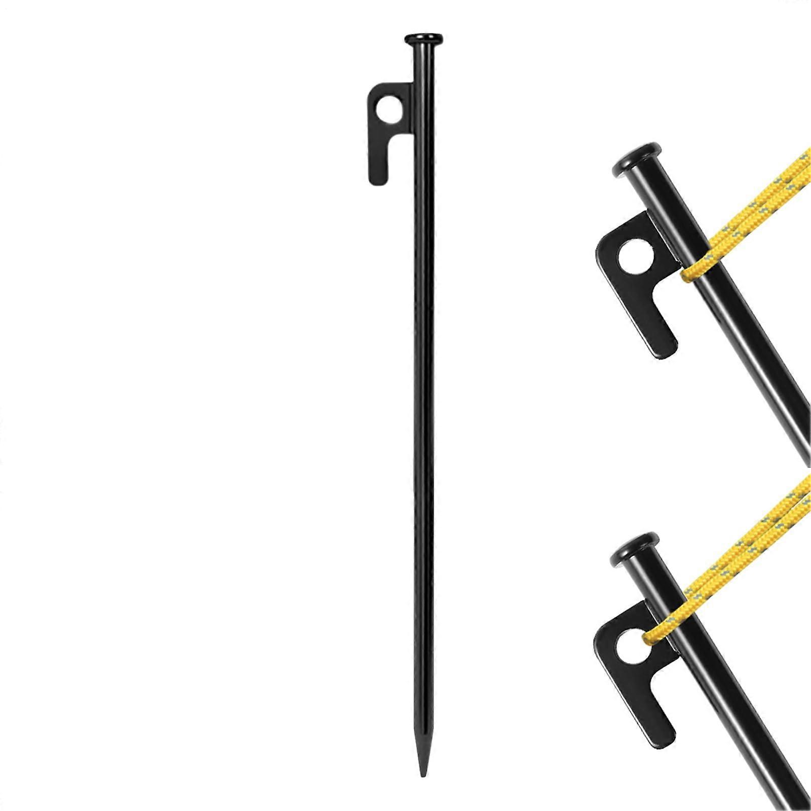 Windproof NonSlip Adjustable Reinforced Tent Stakes for Camping, Shed, Garden, Yard, Lawn, and Picnic Accessories