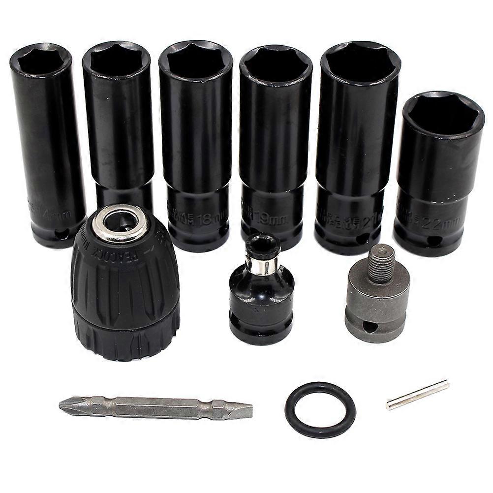 Impact Sockets Electric Wrench Adapters Professional Design Home Use 1Set