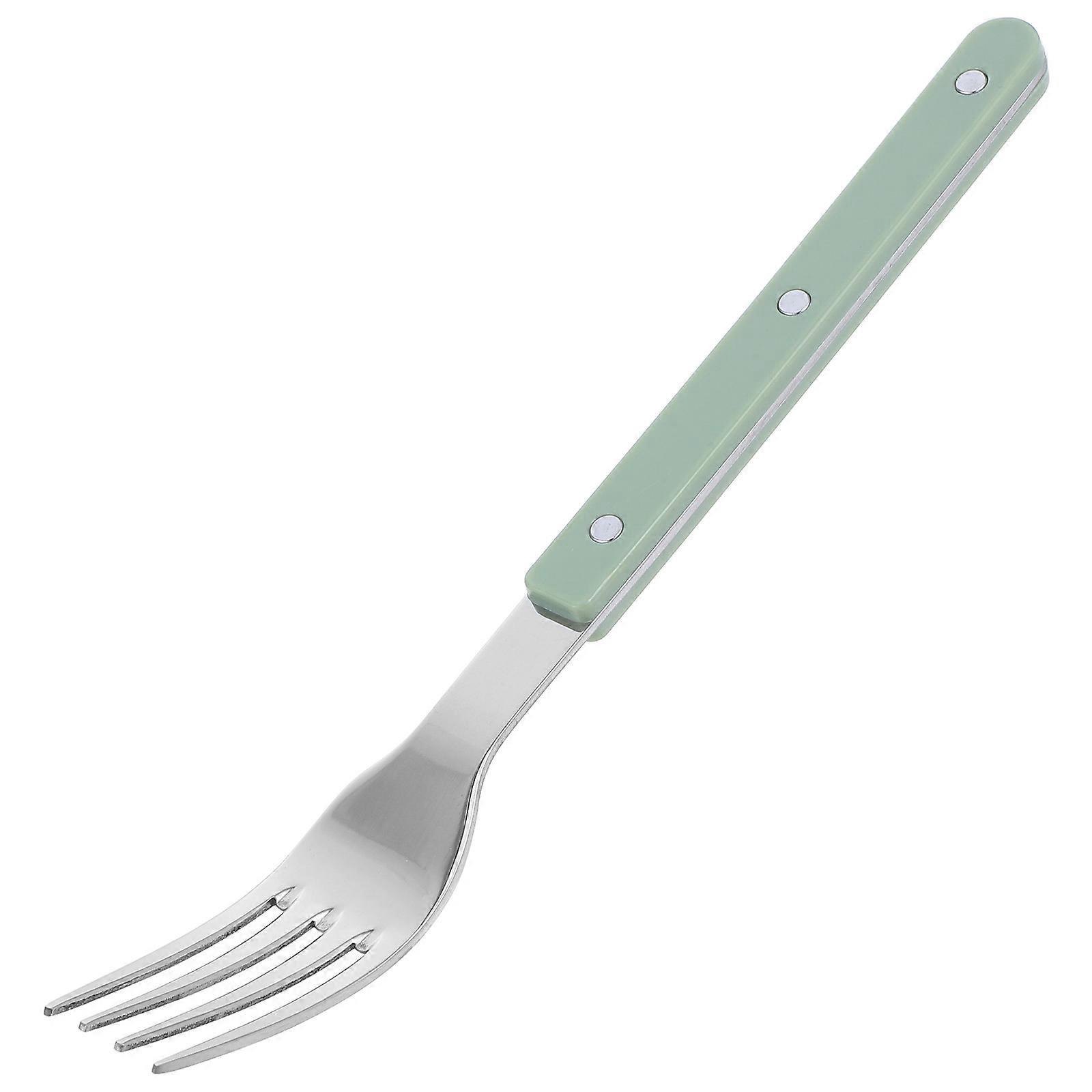 Stainless Steel Fruit Fork Dinner Fork Simple Appearance General Users 20.3X2.5X2.3CM Long-term Use 1Pack