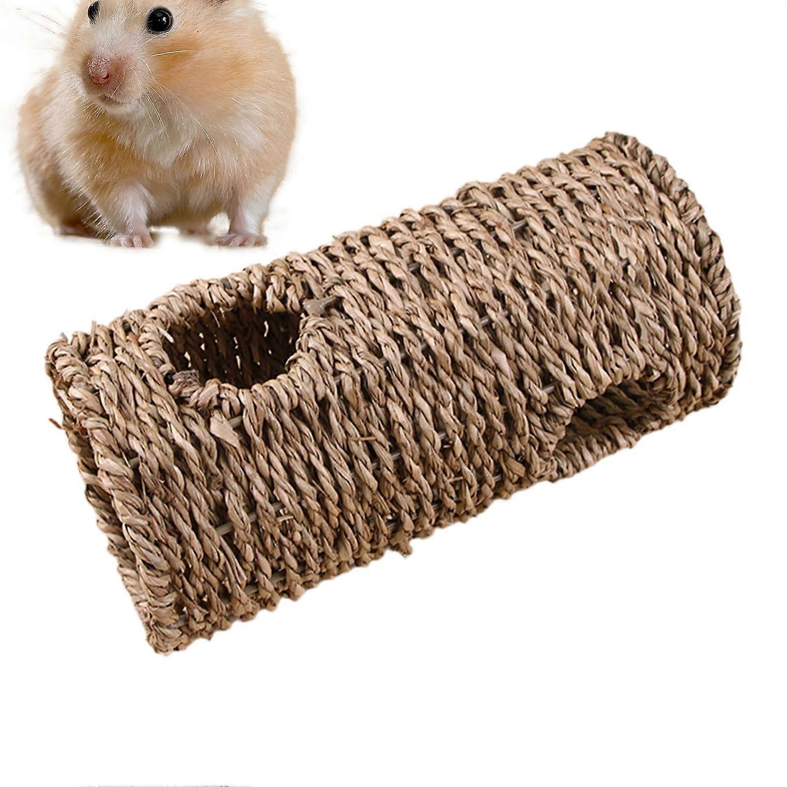 Hamster Tunnel Toy, Hamster Cage Tunnel  NailSafe Cage Enrichment for Exercise Simulation, Play Interaction, and Small Rodent Activity.