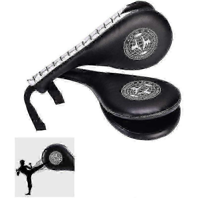 Double Kick Pad για προπόνηση Taekwondo, Karate &; Kickboxing - Ανθεκτικός εξοπλισμός πολεμικών τεχνών για βελτιωμένες δεξιότητες κλωτσιών