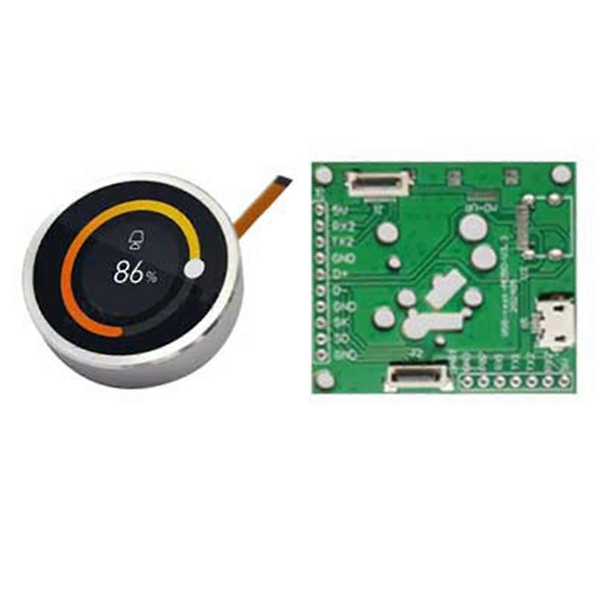 ESP32 Development Board C3 LVGL Rotary Display 1.28inch LCD Knob Switch Display 240x240 with Adapter Board for B