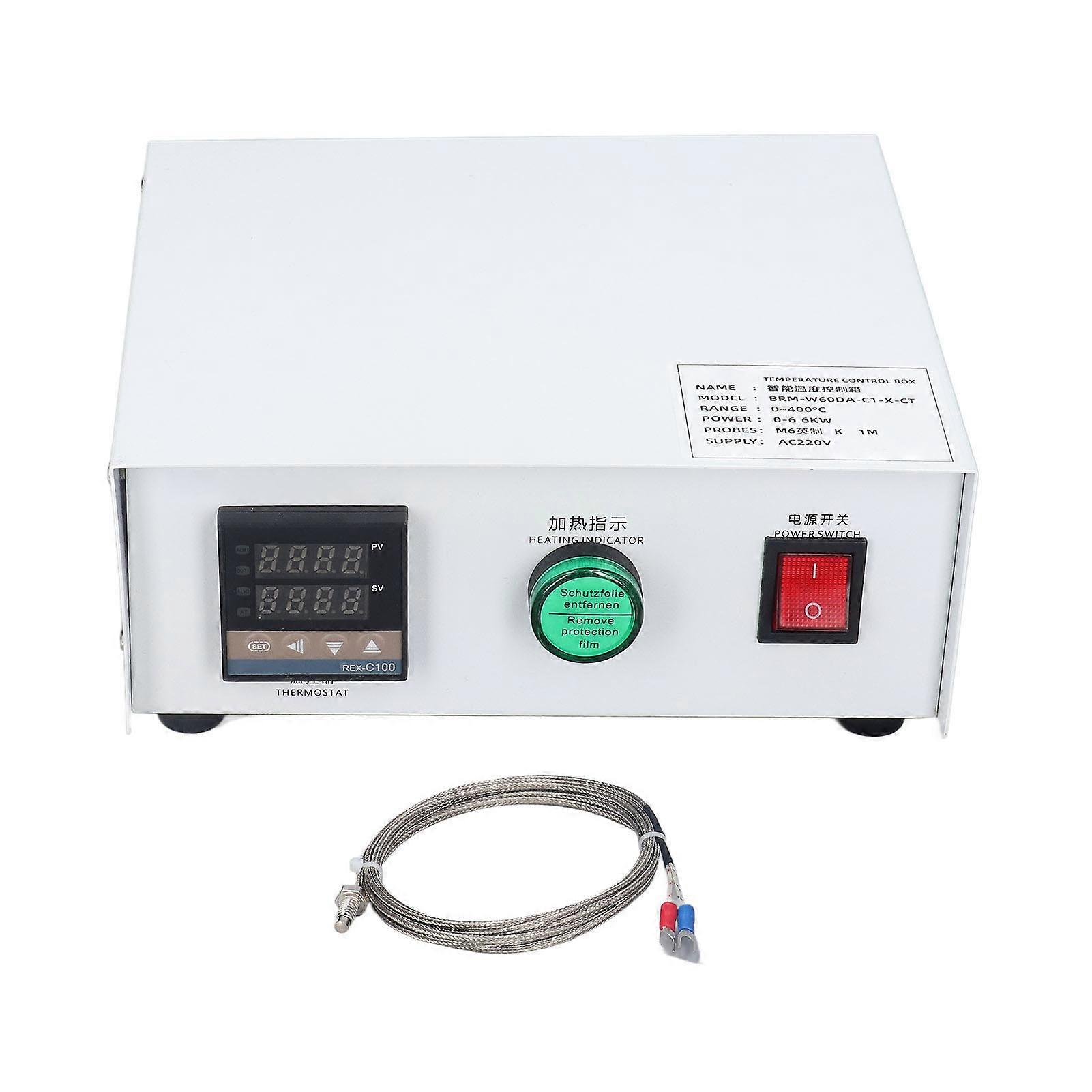 PID Temperature Controller Kit Thermocouple Heating Digital Temperature Control Box AC 220V