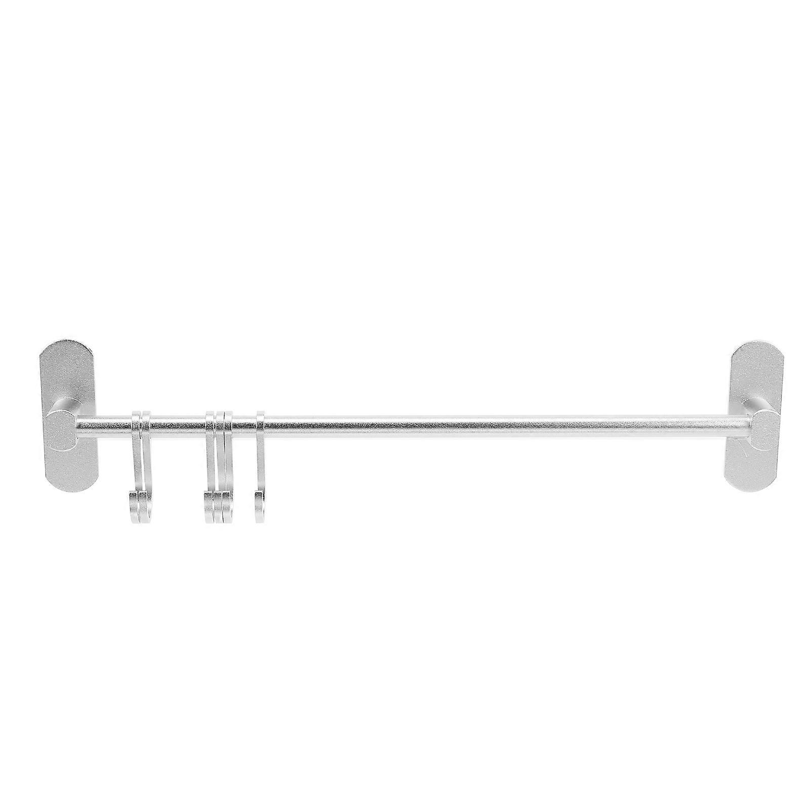Storage Hooks Kitchen Organizer Wall Mount Simple Structure Rustproof Anodized Coating 1Pcs