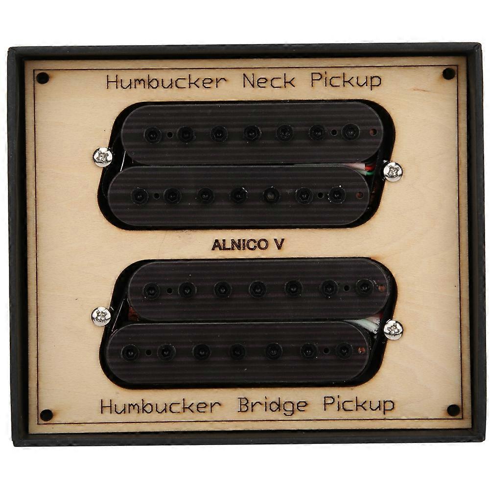 GMD08 7-strunový elektrický gitarový snímač pedálová oceľová gitara Humbucker Bridge Snímač krku