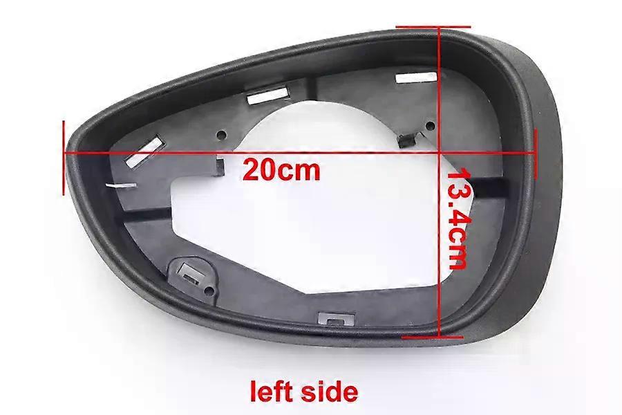 For Ford Fiesta 2009 2010 2011 2012 2013 2014 2015 Car Accessories Side Wing Mirror Frame Holder Replace Outer Rearview Trim