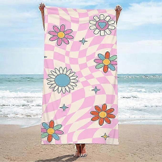 Beach towel, microfiber beach towel, oversized, quick-drying
