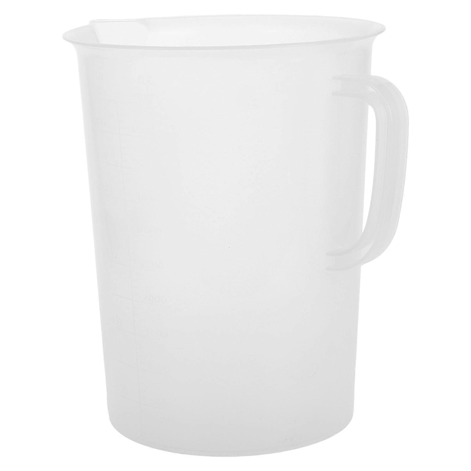 Large Measuring Jug Plastic Oil Measuring Container for Automotive Use