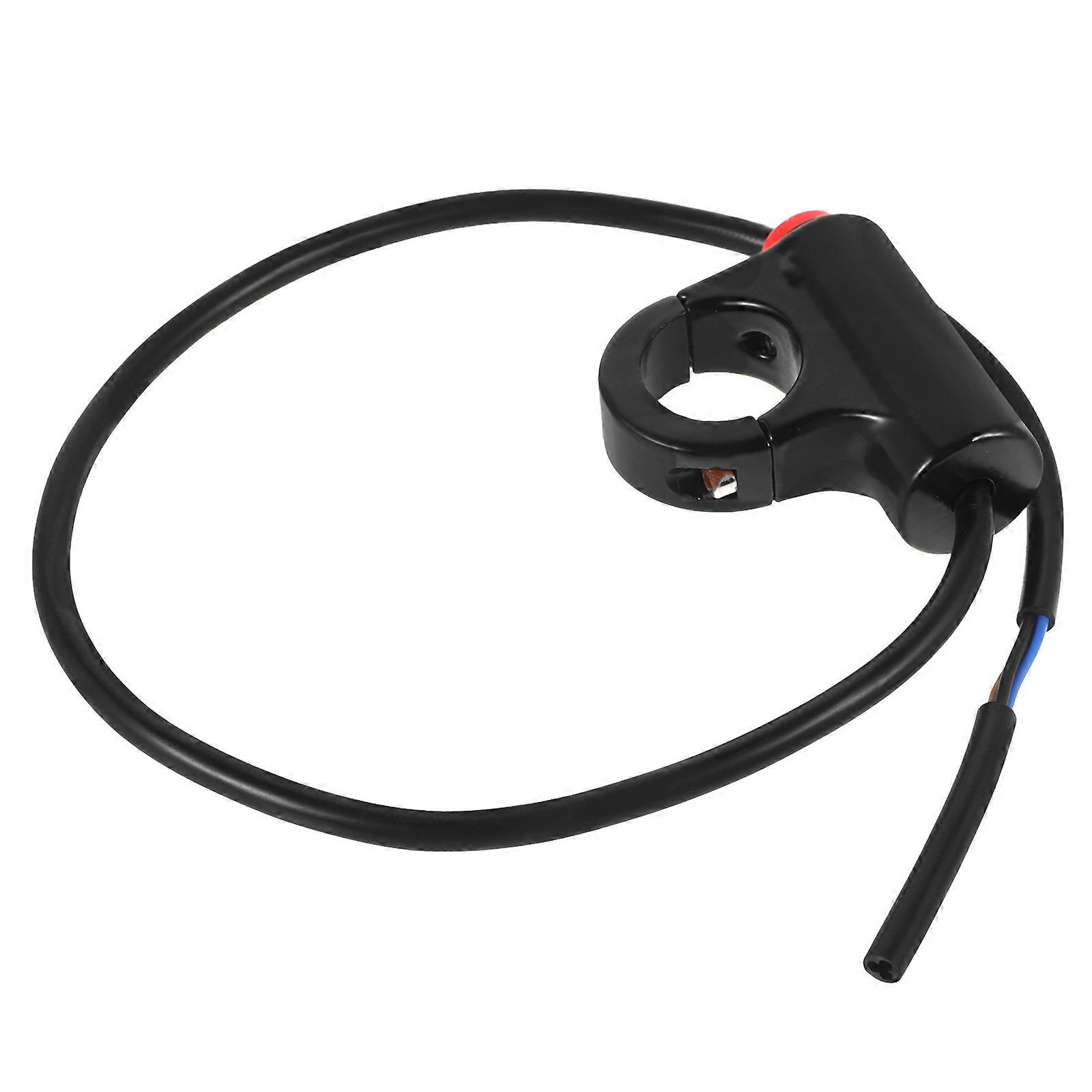Motorcycle Warning Light Switch Push Button Controller for Motorbikes, Scooters, and Electric Bikes – Durable Design with Instant Activation
