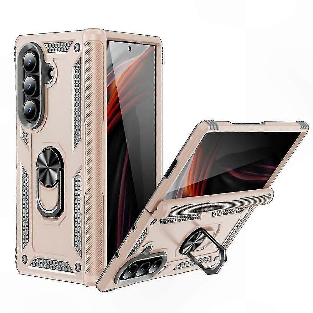 Foldable Phone Case with Kickstand, Hybrid PC and TPU Cover for 5G Models