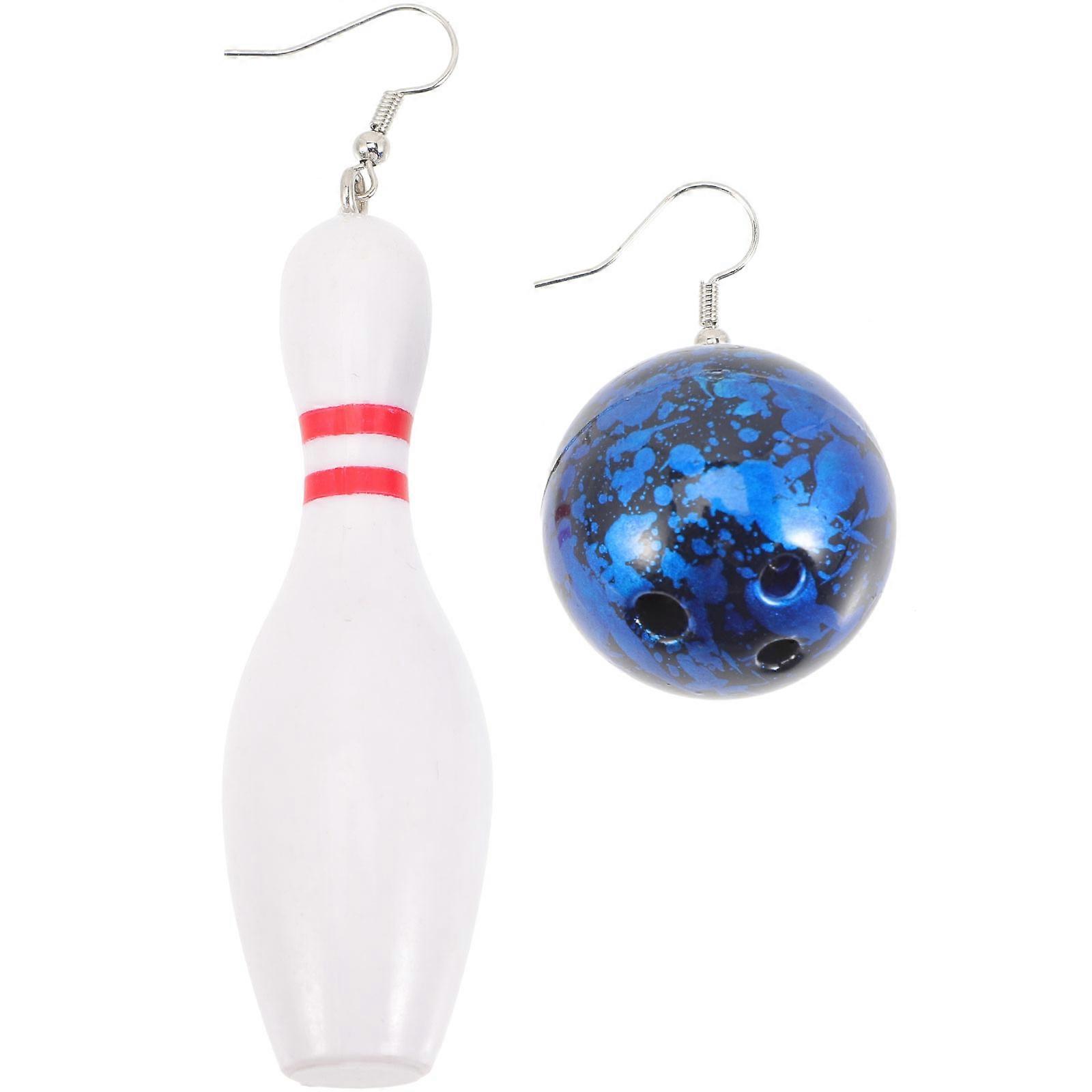 Durable Alloy Earrings for Decoration Assorted Color Simple Fashion 1 Pair