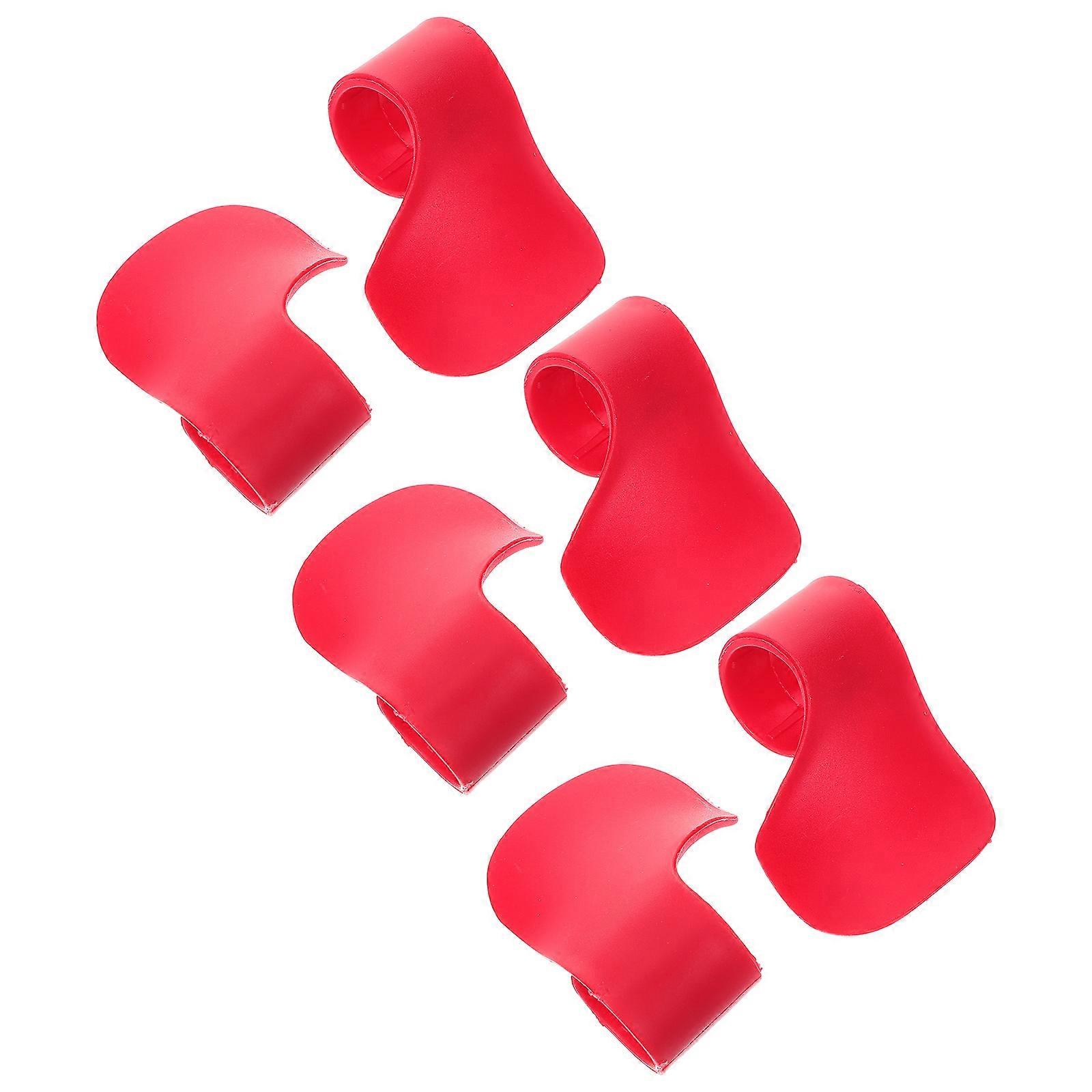 Oil Throttle Card Motorcycle Cruise Control Assist with 6Pcs Grip in Red
