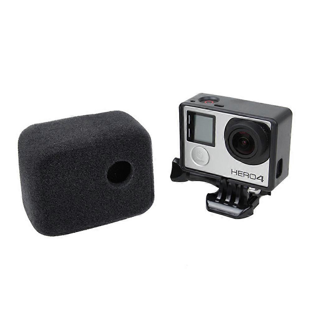 Black Noise Reduction Windscreen with Sponge Material for 4 Session Compatible Standard Size case