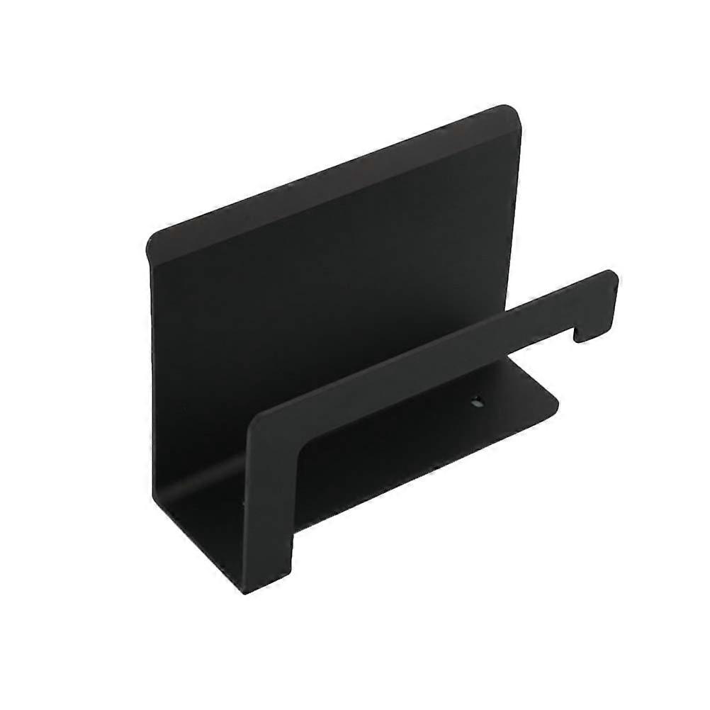 Space Aluminum Phone Shelf and Toilet Paper Holder Wall Mounted Storage Rack for Bathroom