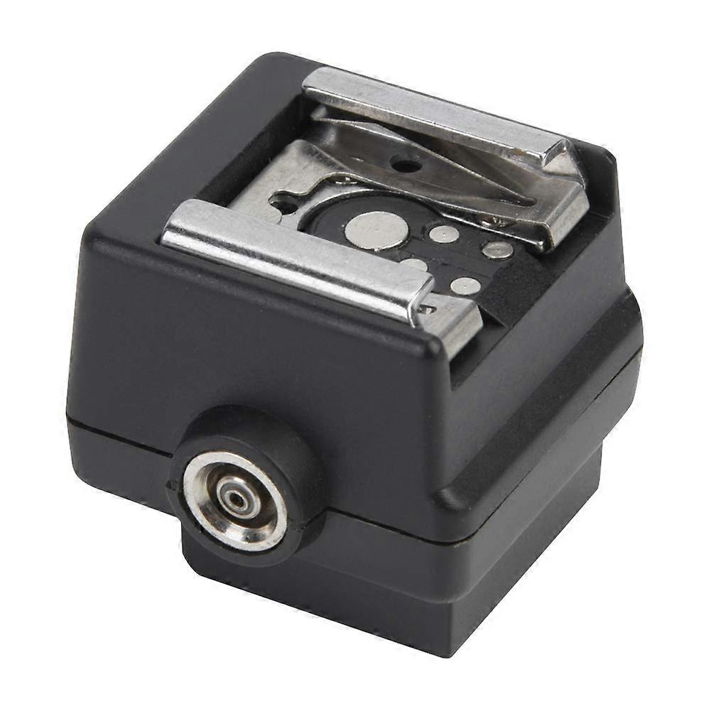 Hot Shoe Adapter for Quality Plastic and Metal, Compatible with All and Konica Cameras, Lightweight and Portable, Connects Flash Units to Cameras