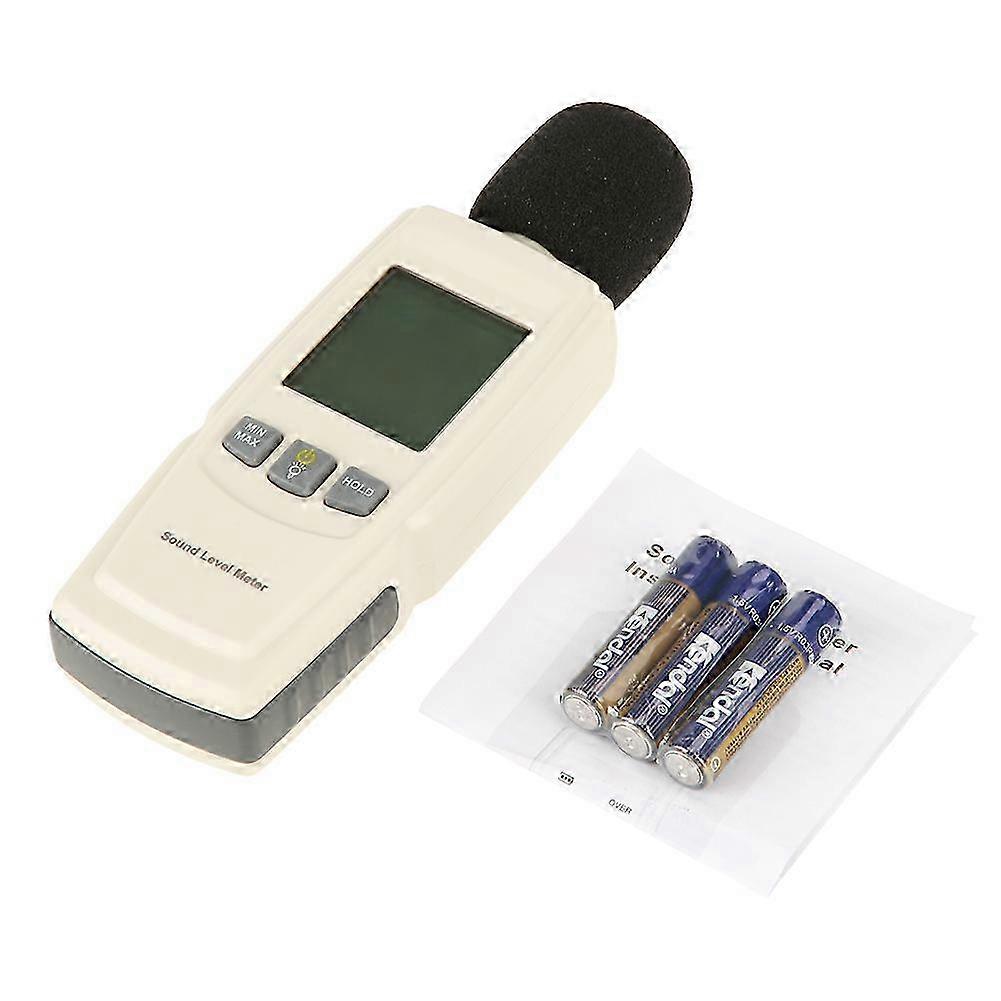 Portable Digital LCD Sound Level Meter Noise Tester Range from 30dB to 130dB Decibels