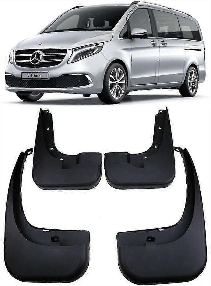 Compatible OE Splash Guards Mud Flaps For 2016-2024 Mercedes Benz V Class Vito W447