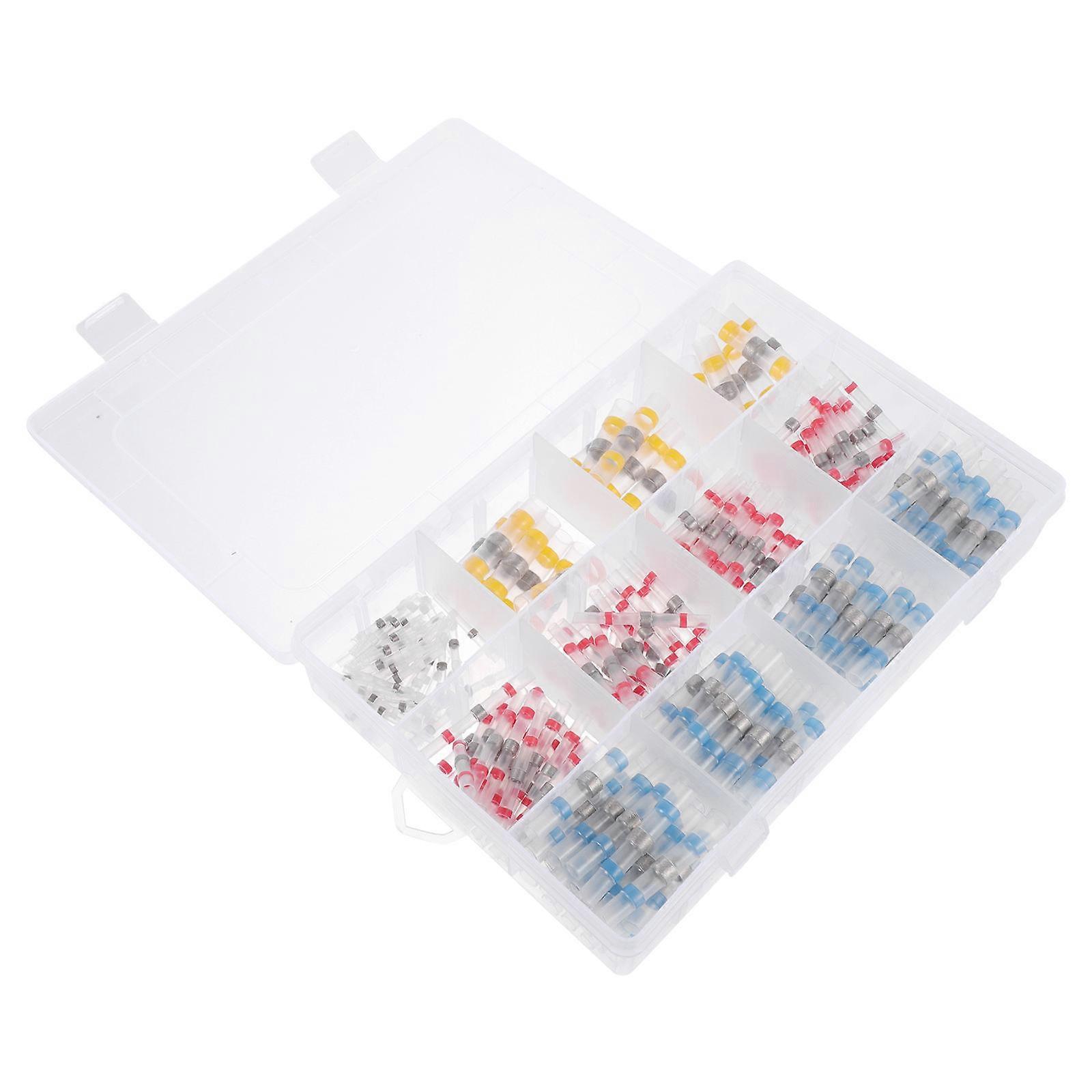 Automotive Wire Splice Connectors 250Pcs Insulation Butt Connectors For Car Maintenance Assorted Color Reliable Performance