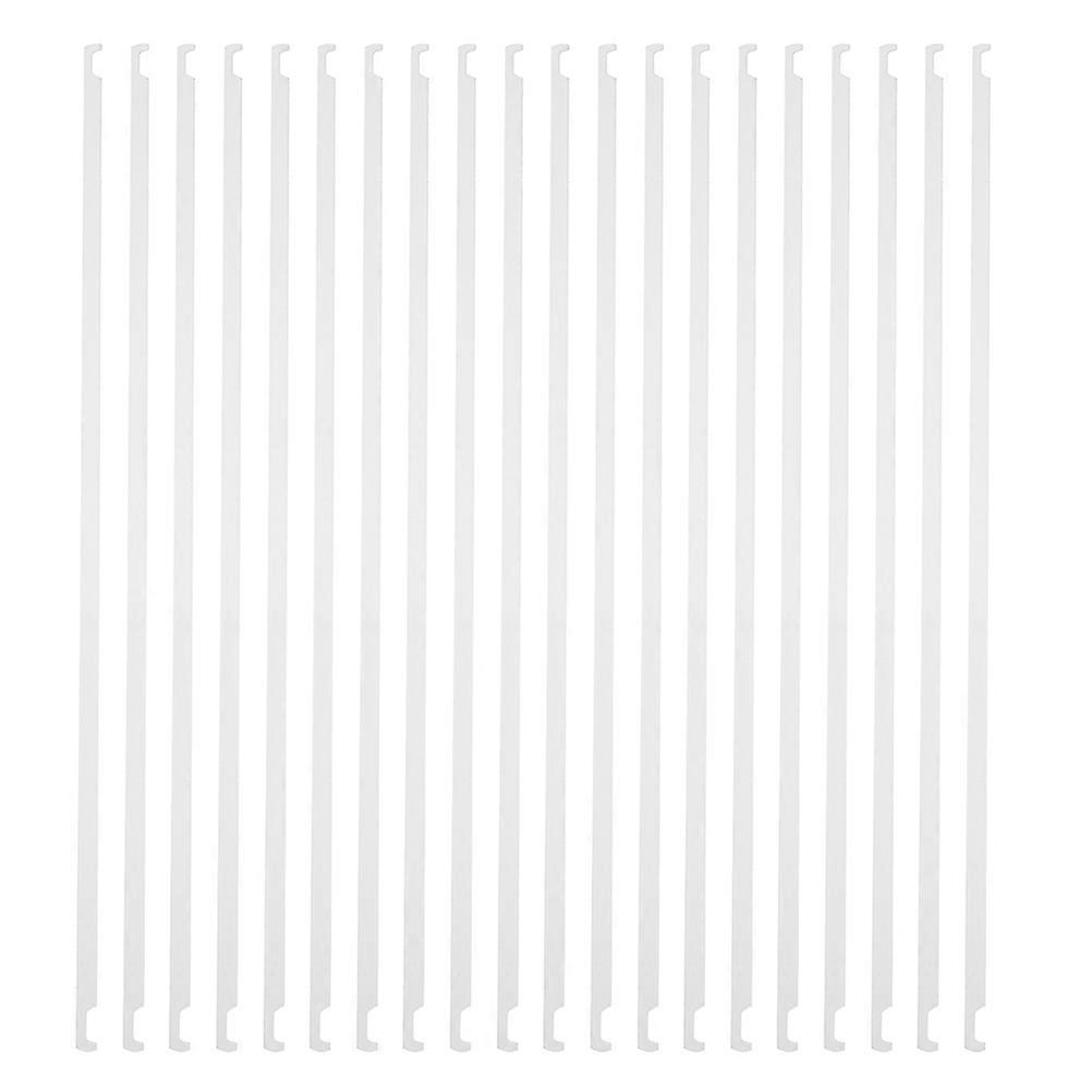 20pcs Metal File Clips Hanging File Folder Organizer Office Hanging Rails Hooks For Desk Space Saving