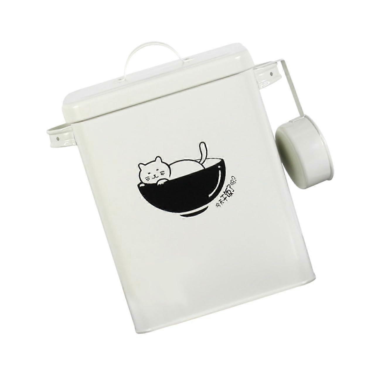 1 Pet Food Bucket with Lid, Airtight and MoistureResistant, Large Capacity for Dog and Cat Food, Durable and Practical Material for Dry Food Storage