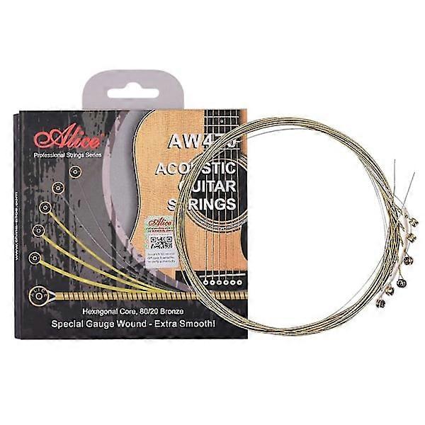 Acoustic Guitar Strings Hexagonal Core &amp; 80/20 Bronze