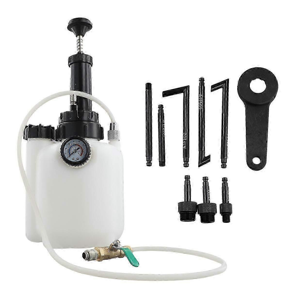 3L Manual Transmission Fluid Pump Tool with Adapter for Automatic Transmission and Brake Oil Filling System