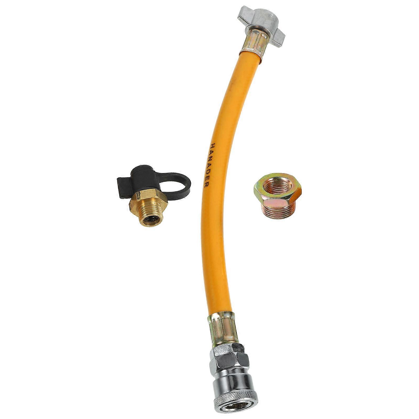 Versatile Copper Valve Tool with Rubber Plug for Car Use Orange Color Ensures Stability Durability