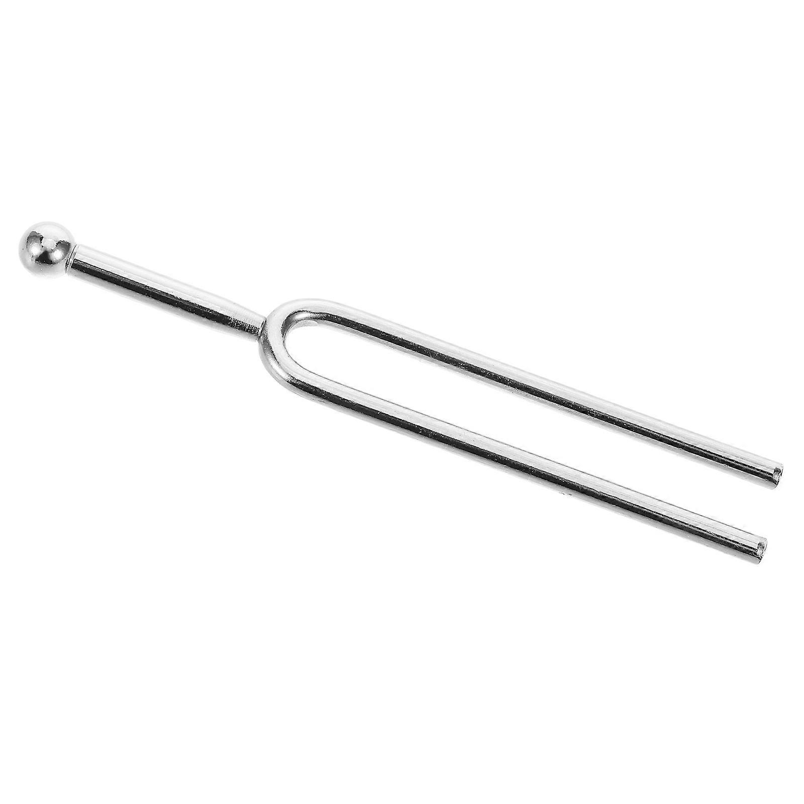 fork for Violin, Guitar & String Instruments High Sensitivity Musical Instrument Tuner Tool for Sound Therapy, Compact & Portable Silver Tone