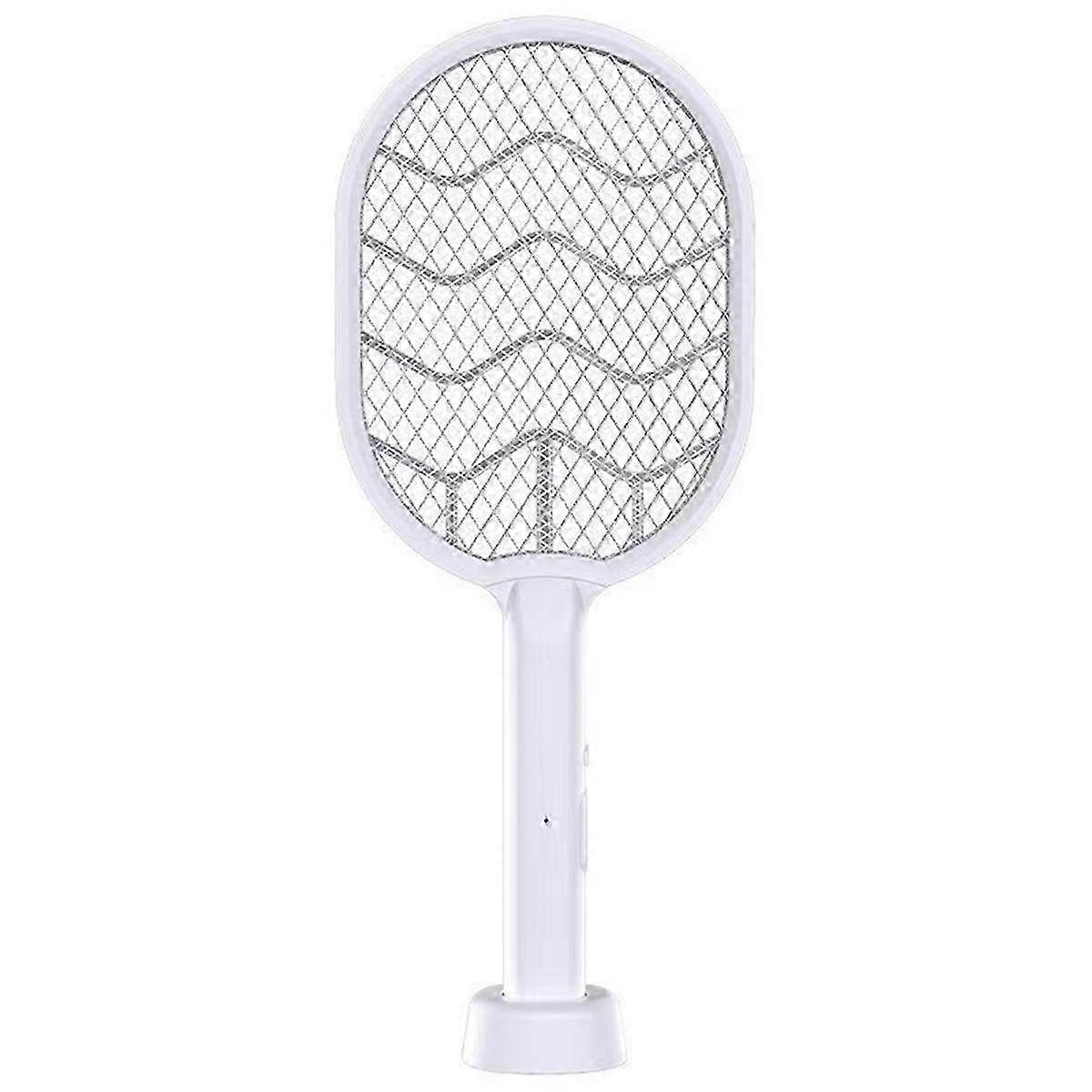 USB Rechargeable Electric Mosquito Swatter & Trap - Household Insect Zapper for Effective Bug Control